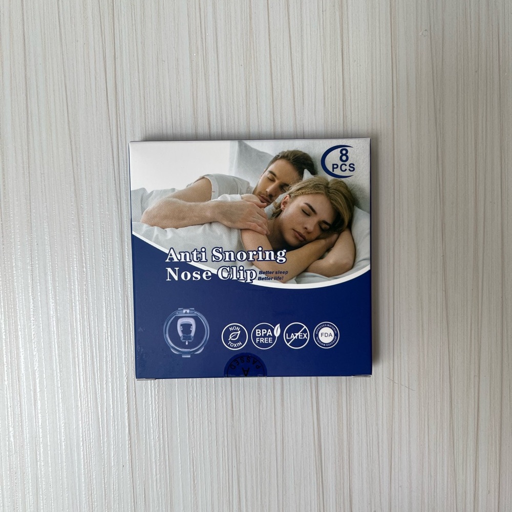 NWT Anti Snoring Nose Clip - Blue
